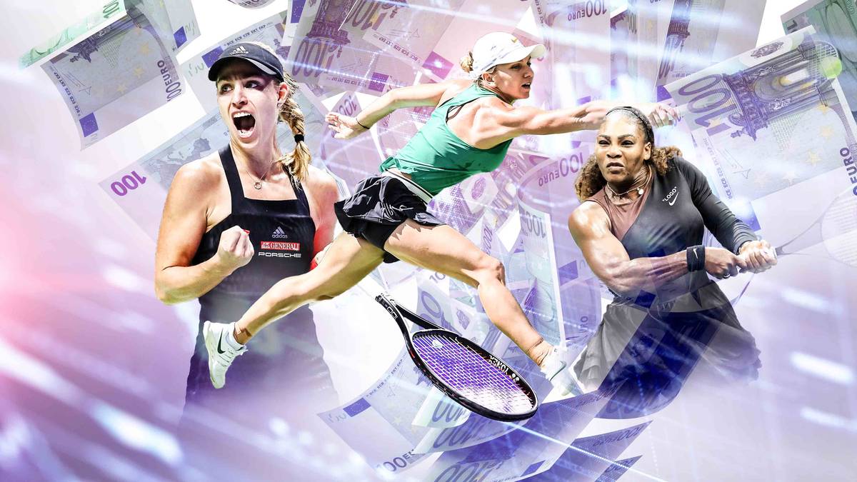 Welche Tennis-Spielerinnen haben 2018 das meiste Preisgeld gesammelt? Die WTA veröffentlichte Zahlen und Fakten zur abgelaufenen Saison - darunter auch die Geldrangliste. Sechs Spielerinnen haben über sechs Millionen Dollar eingesackt, doch wer ist die Nummer eins? Und wo taucht Angelique Kerber auf? SPORT1 zeigt die Top Ten 
