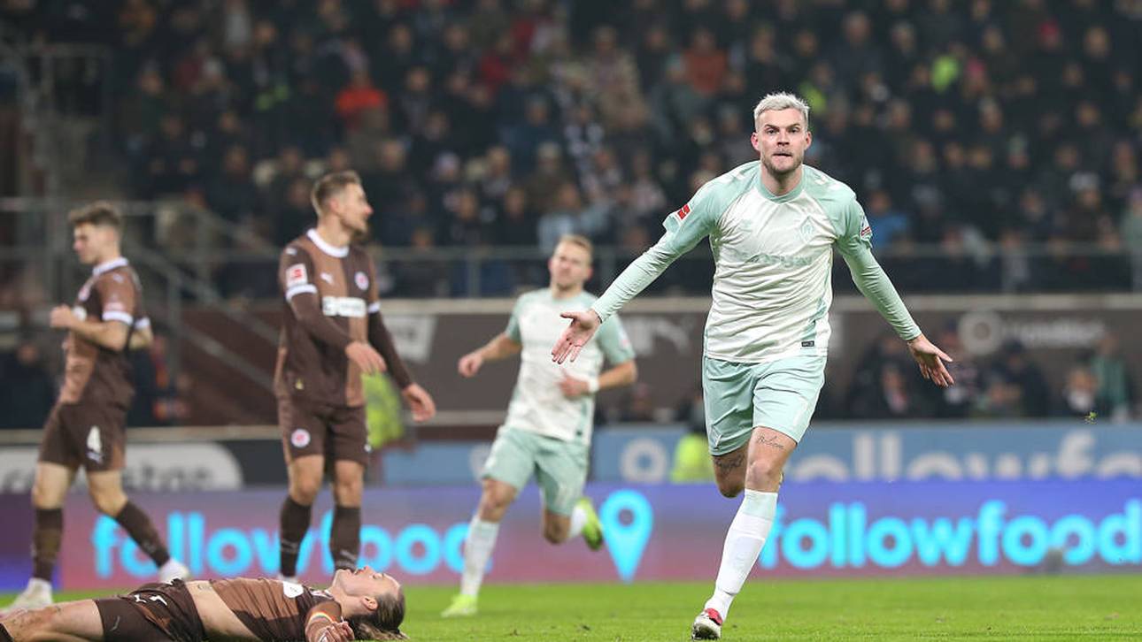 Werder siegt nach Pyro-Chaos