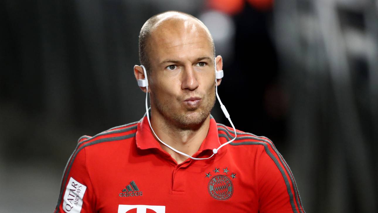 Bayern-Krise? Robben schmunzelt