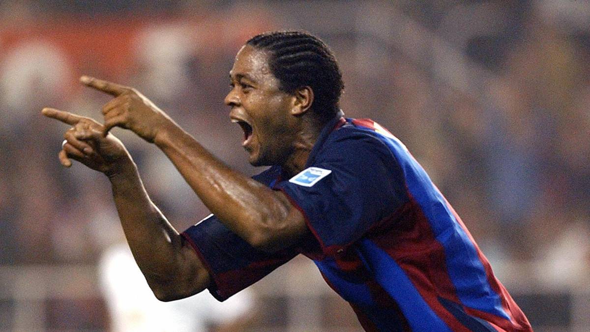 23. PATRICK KLUIVERT: 29 Tore für Ajax Amsterdam und FC Barcelona