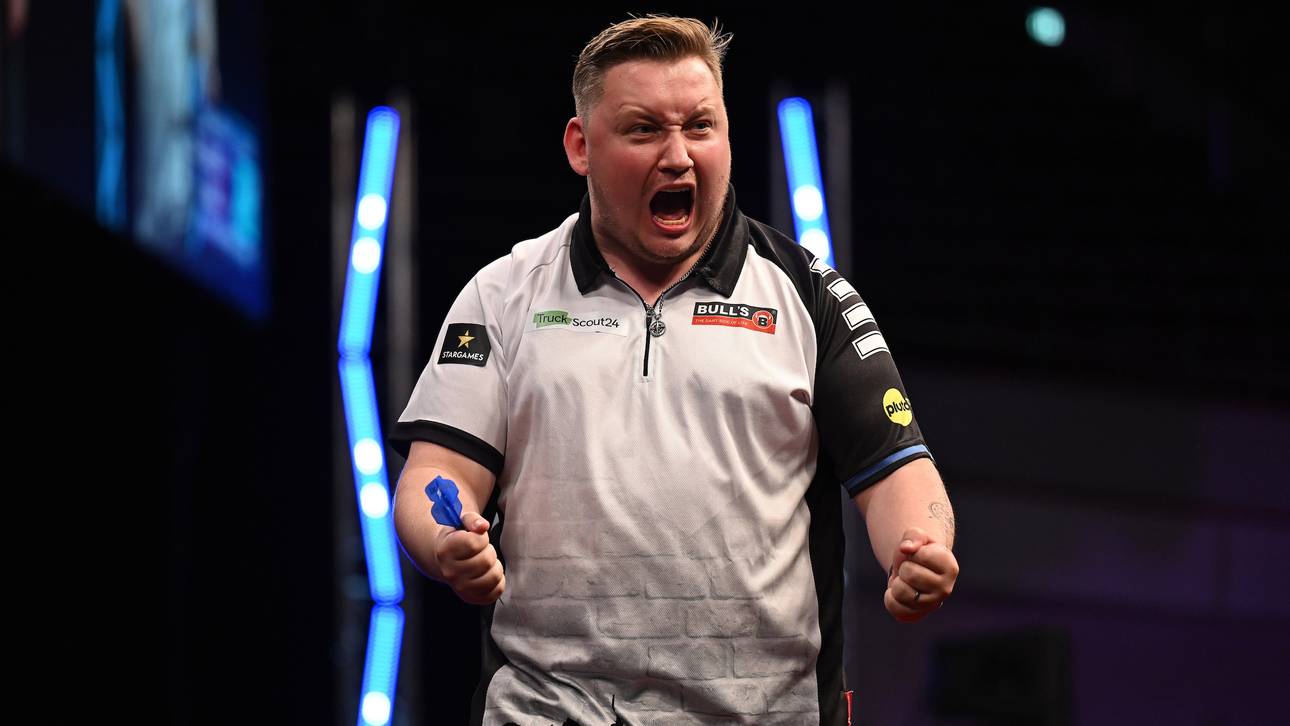 Martin Schindler hat bei der Darts-WM eine gute Auslosung erwischt