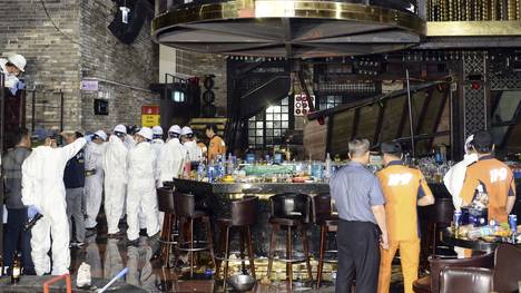 Während der Schwimm-WM ist es in einem Nachtclub in Gwangju zu einem Unglück gekommen