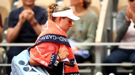 Angelique Kerber schied bei den French Open bereits in der 1. Runde aus