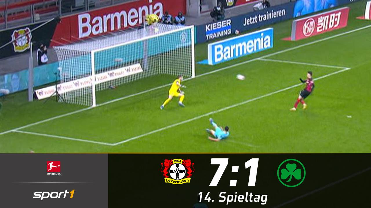 Viermal Schick: Fürth geht auch bei Bayer unter