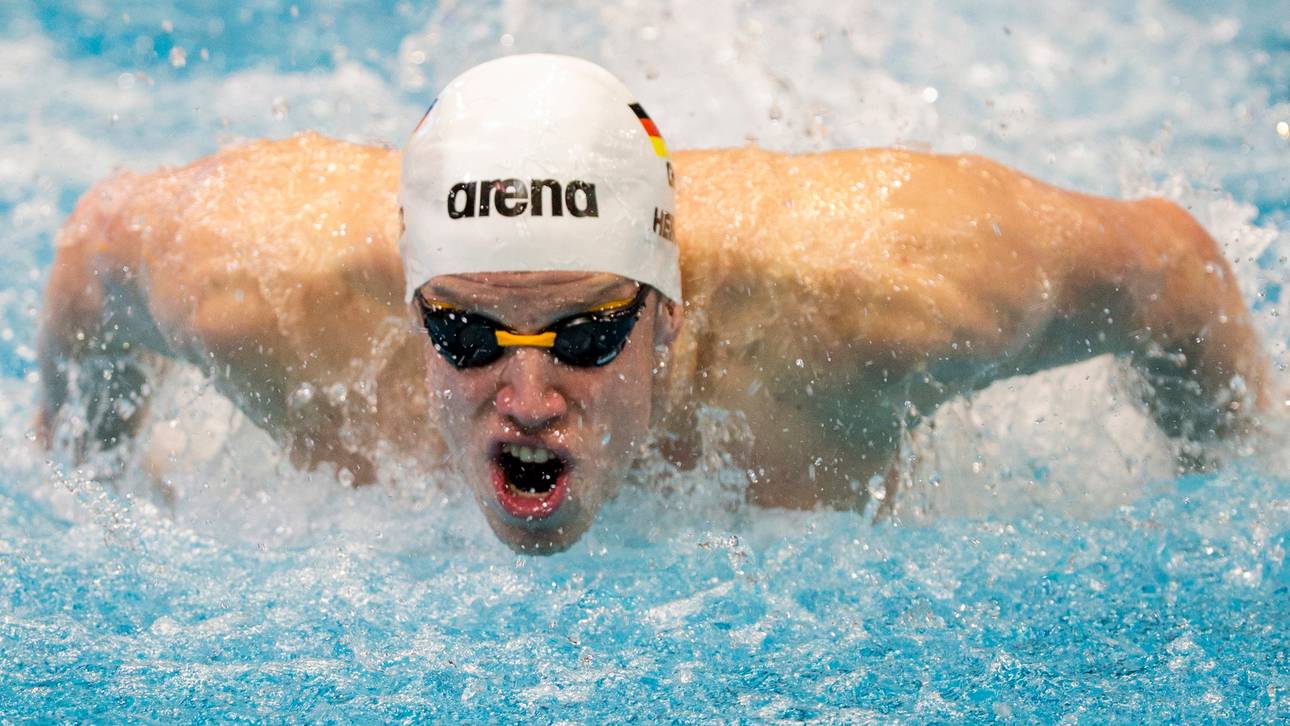 Heintz schwimmt mit Rekord zum Sieg