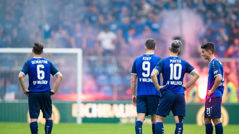 Waldhof Mannheim unterlag im von Krawallen überschatteten Playoff-Rückspiel dem KFC Uerdingen
