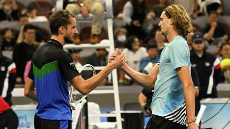 Zverev und Medwedew treffen wieder aufeinander