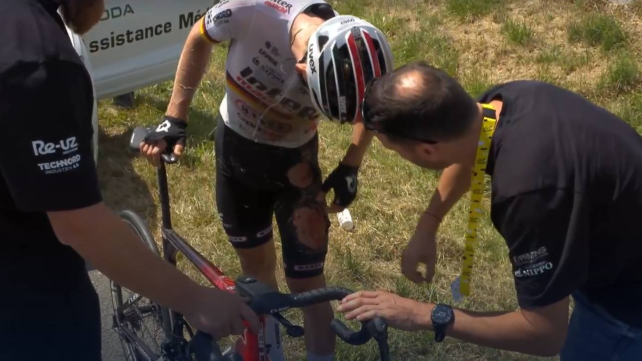 Deutscher Meister übel zugerichtet