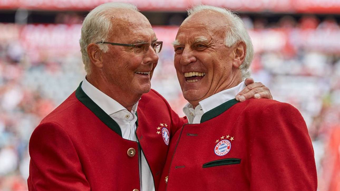 Franz Beckenbauer und Bulle Roth verband eine enge Freundschaft 