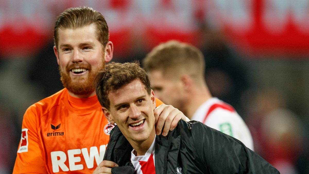 Timo Horn (l.) hat seinen Vertrag in Köln verlängert