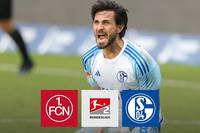 Schalke 04 verlässt die Abstiegsränge. Im Duell gegen den befreundeten 1. FC Nürnberg köpft Danny Latza die Blauen zum späten Sieg.