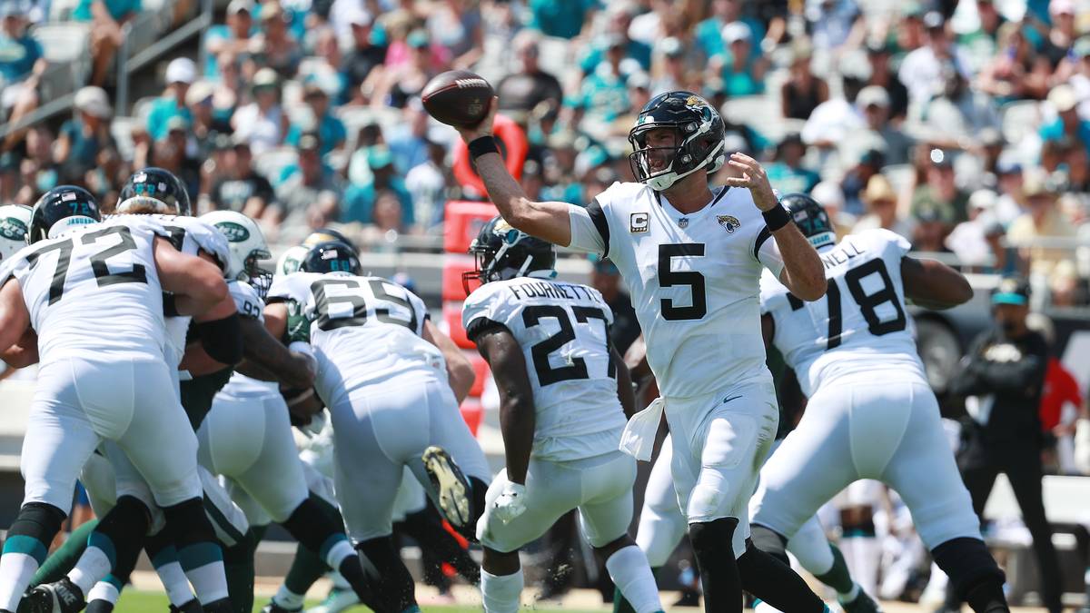ES WIRD ENG: Im letzten Jahr scheiterten die Jaguars erst im Championship Game an den Patriots. In diesem Jahr wird es mit den Playoffs eng. Die Defense hat nicht die Stärke früherer Tage bzw. ist ständig auf dem Feld, denn Leonard Fournette fehlt und Quarterback Blake Bortles ist einfach nicht gut. Momentan nur Rang drei in der AFC South