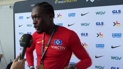 Owen Ansah knackt bei der Leichtathletik-DM einen deutschen Rekord. Beim 100-Meter-Sprint bleibt er unter 10 Sekunden - historisch!