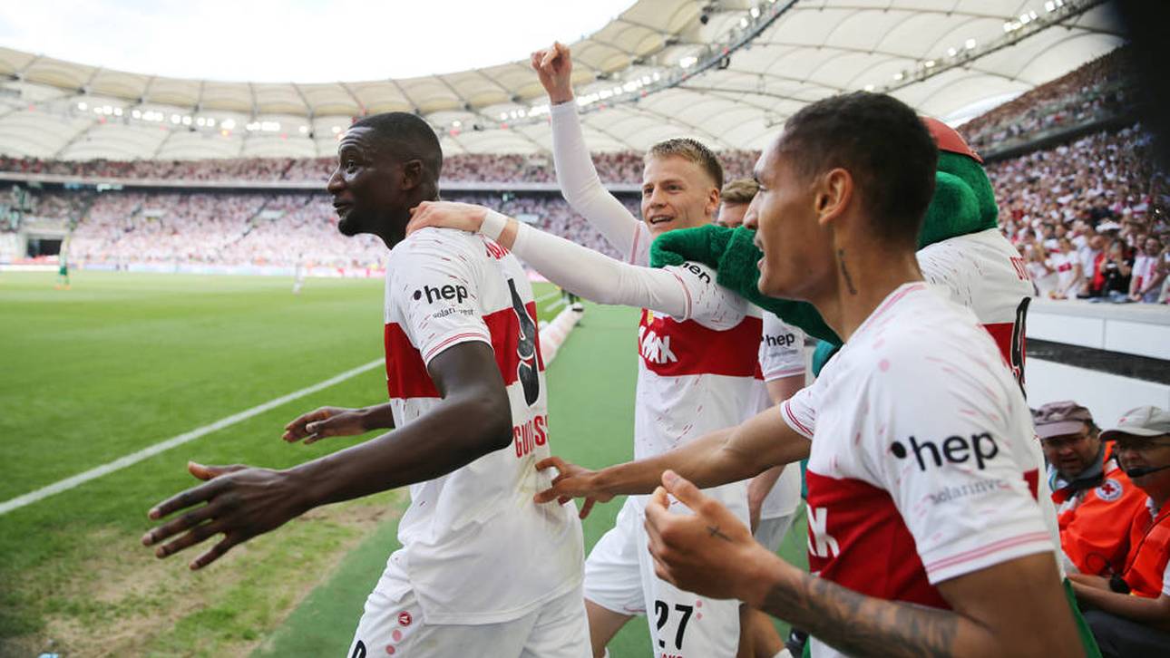 Der VfB Stuttgart beendet die Saison auf Platz zwei