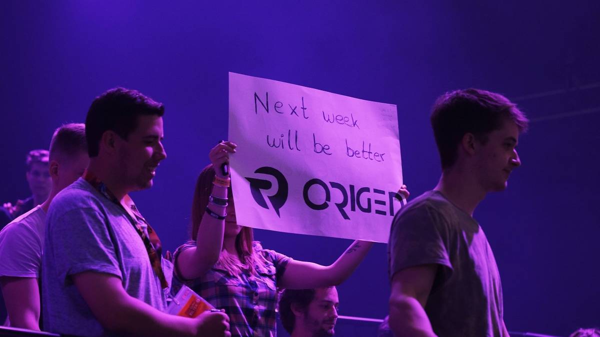 Nach einer harten Woche hatten die Fans von Origen ermutigende Worte für ihr Team gefunden