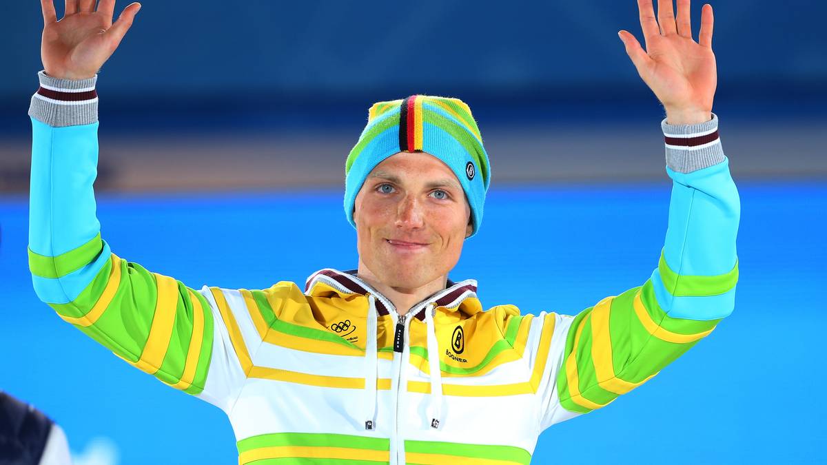 Erik Lesser (Bild) und die Männer-Staffel holten 2014 die einzigen deutschen Biathlon-Medaillen