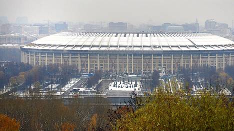 Olympiastadion Luschniki-Moskau-Außenansicht