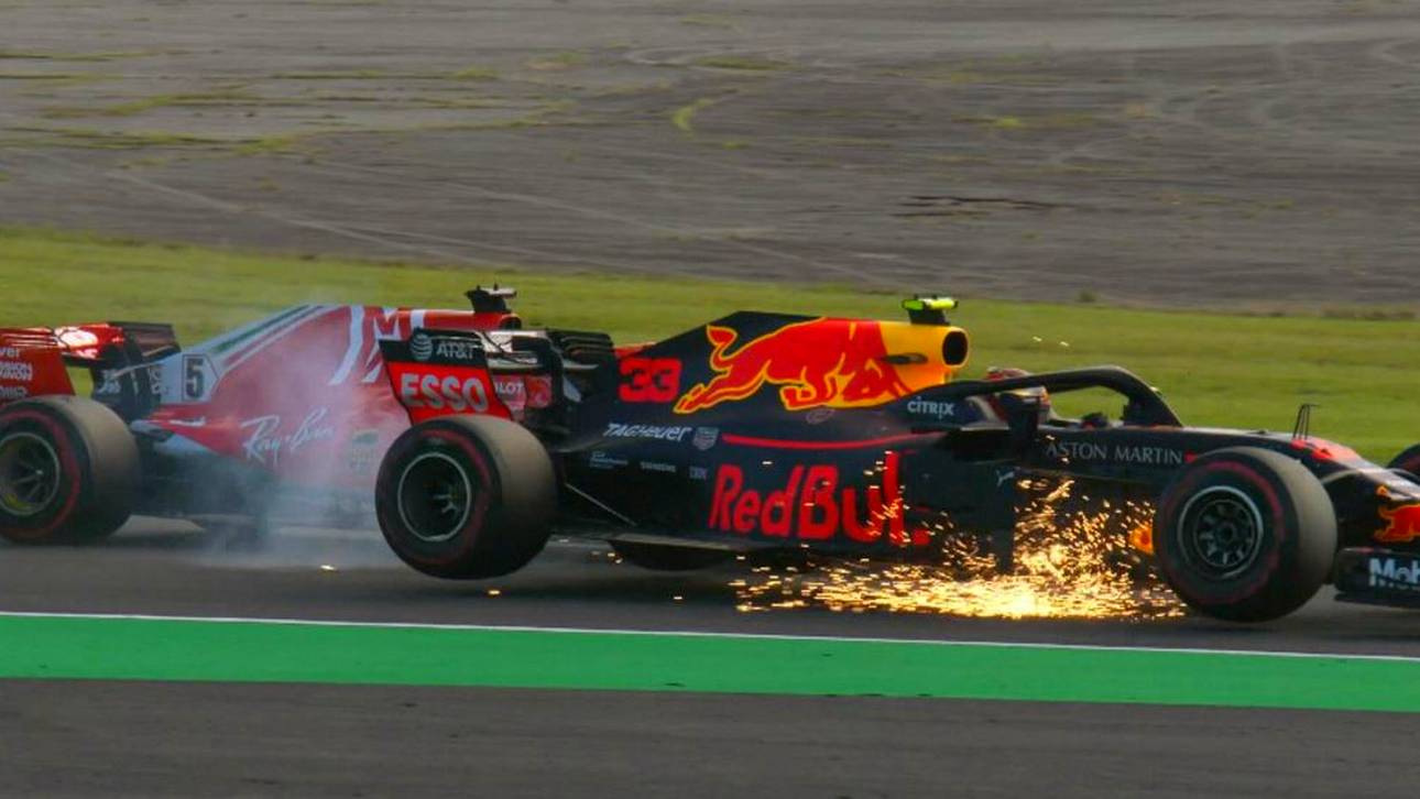 Crash: Vettel sauer auf Verstappen