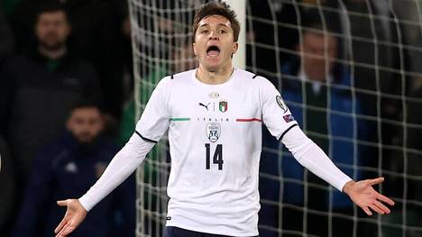 Italien um Federico Chiesa verpasste Platz eins in der WM-Quali