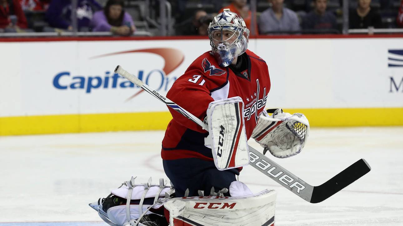 Grubauer sichert Capitals den Sieg