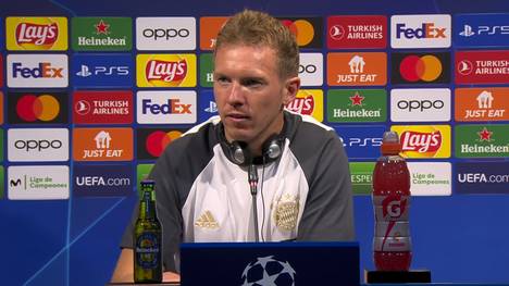 Der FC Bayern München gewinnt beim FC Barcelona mit 3:0 und sichert sich damit den ersten Platz in der Gruppe. Trainer Julian Nagelsmann war mit der Leistung seines Teams mehr als zufrieden.