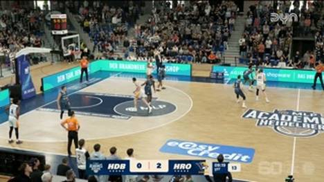 Die BBL-Highlights der Basketball-Partie MLP Academics Heidelberg - ROSTOCK SEAWOLVES im Video.