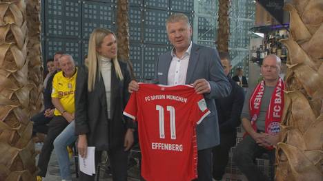 SPORT1 und Ex-Bayern-Profi Stefan Effenberg versteigern sein im Legendenspiel gegen 1860 München getragenes Trikot für den guten Zweck. Dieses wird im „WM Doppelpass“ von Effenberg signiert und persönlich überreicht.