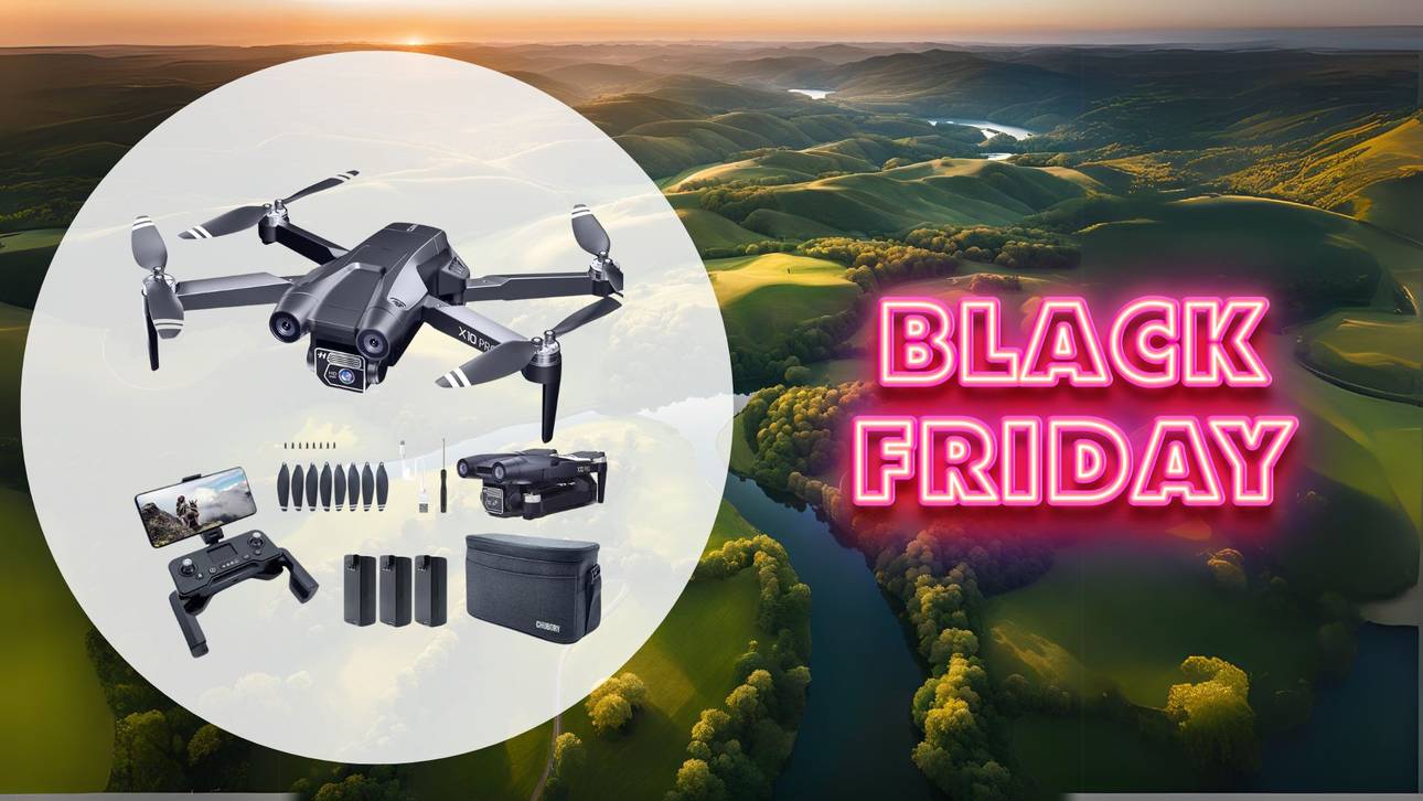 GPS-Drohne – 4K UHD-Kamera jetzt zum Black Friday-Preis sichern!