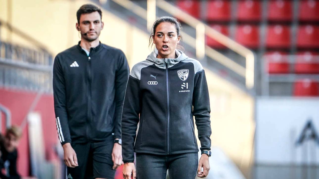 Sie schreibt deutsche Fußball-Geschichte