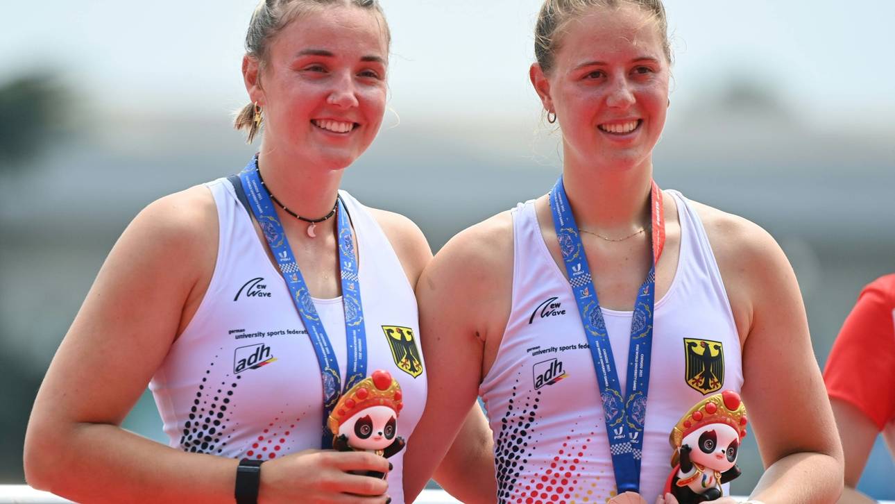 Medaillenregen für Deutsche Ruderer