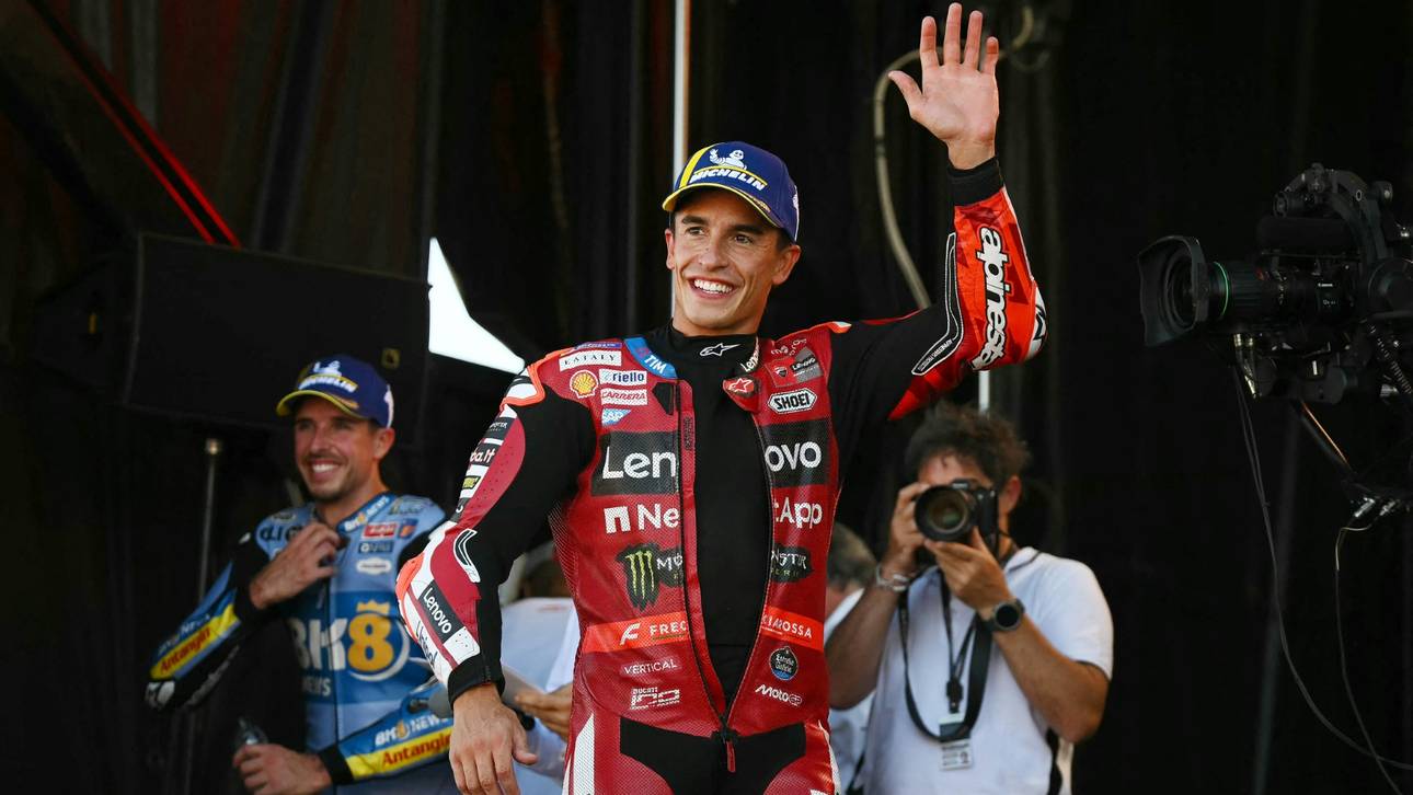 Márquez gewinnt Aragón-Sprint