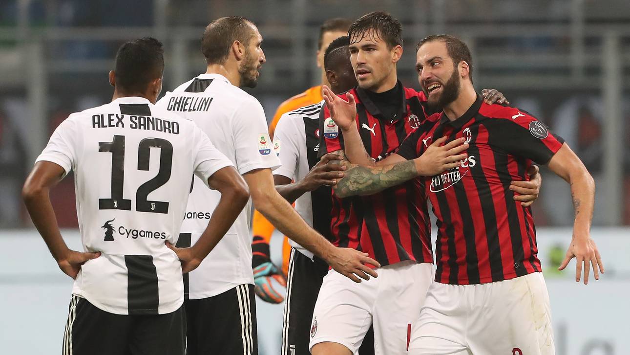 Higuain nach Ausraster gesperrt