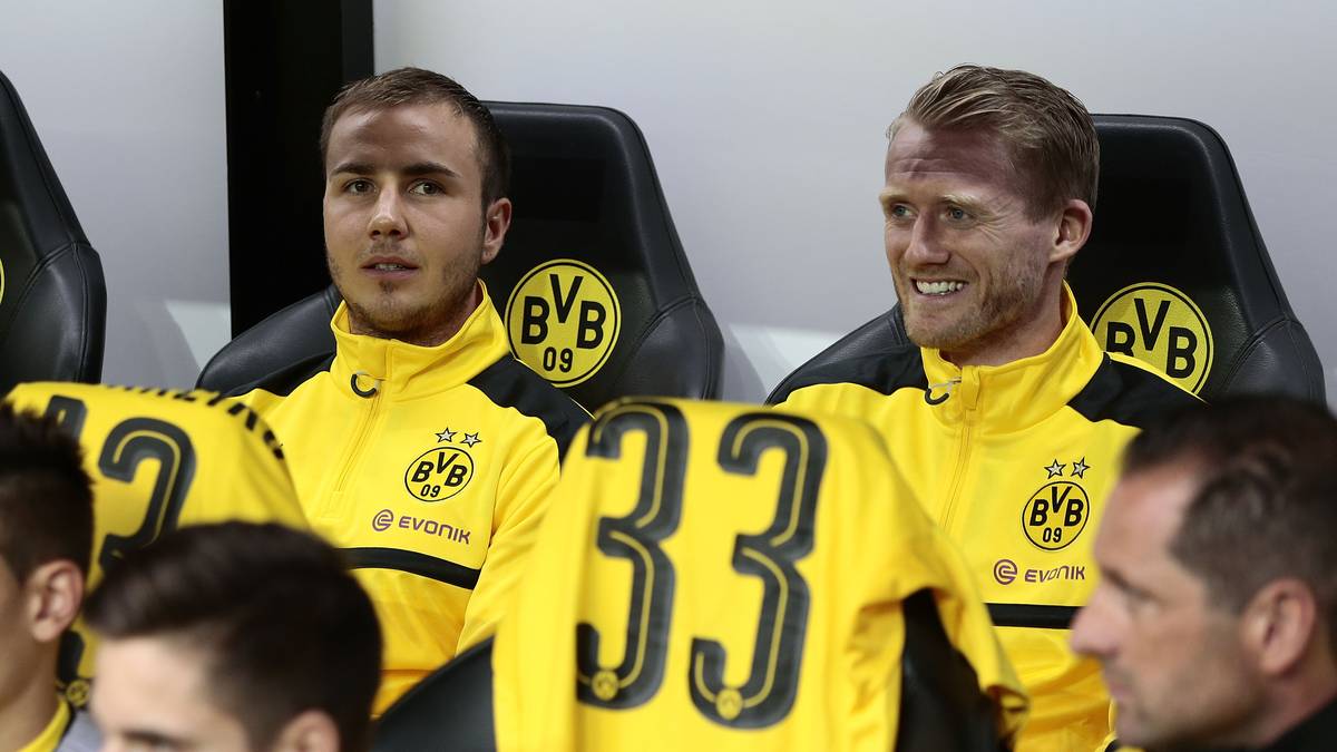 Mario Götze und Andre Schürrle (Borussia Dortmund)