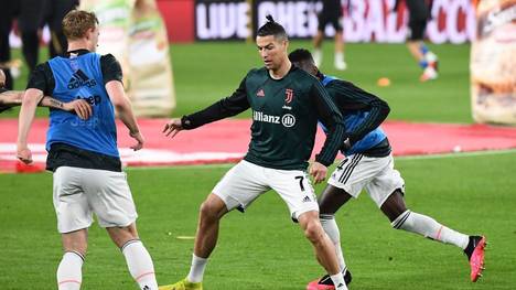 Cristiano Ronaldo ist bei Juventus Turin wieder im Training