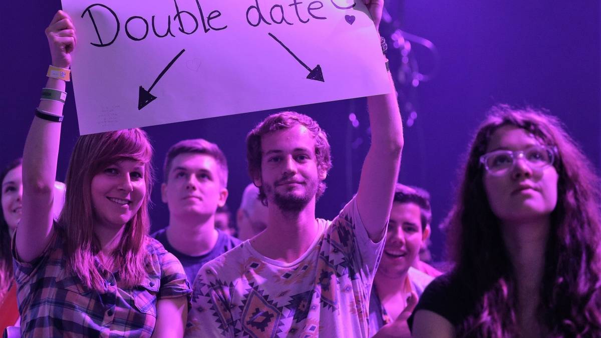 Dieses Duo möchte gerne mit Moderatorin Sjokz und Origen-Support Hybrid auf ein Doppel-Date gehen