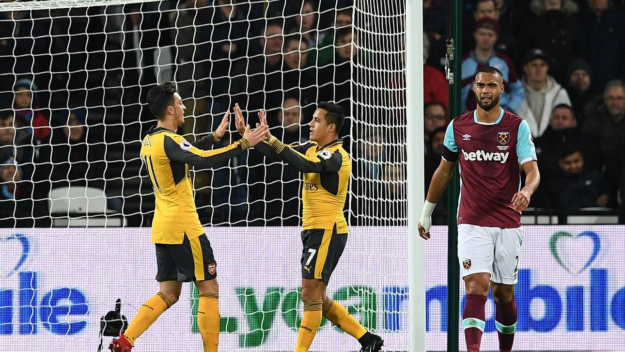 Özil und Sanchez zerlegen West Ham