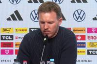 Julian Nagelsmann richtet emotionale Worte an seinen frühen Schützling Adam Szalai nachdem dieser im Parallelspiel medizinisch behandelt werden musste. 