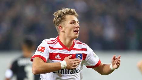 Jann-Fiete Arp steht beim Hamburger SV noch bis 2019 unter Vertrag