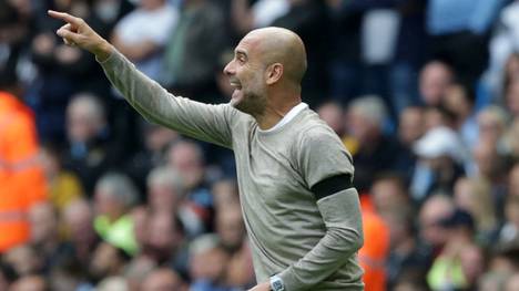 Pep Guardiola ist Trainer bei Manchester City