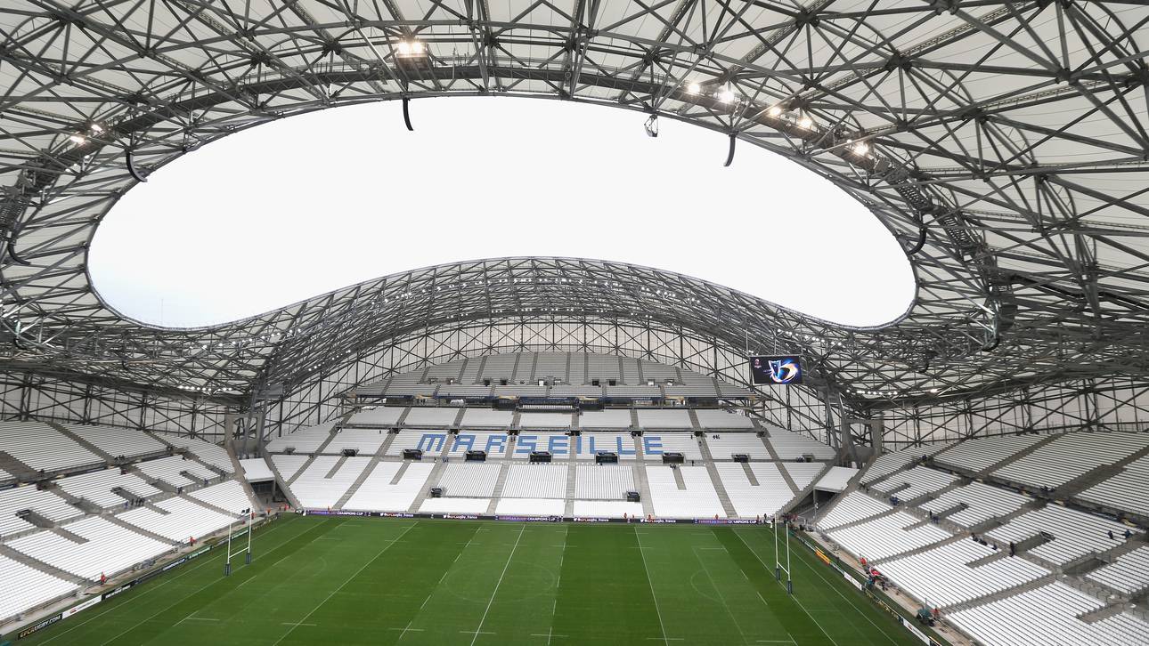 Das Stade Velodrome in Marseille