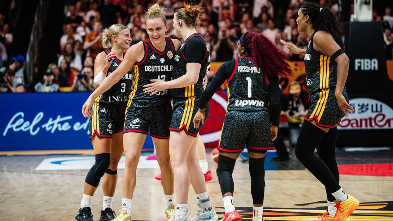 Die deutschen Basketballerinnen stehen im WM-Halbfinale