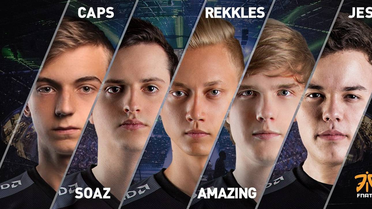 Fnatic in 2017 mit 10-Mann Kader