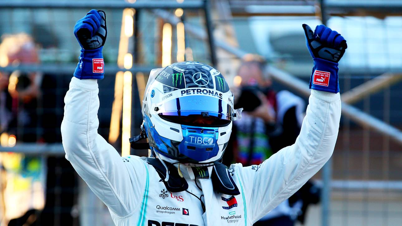 Bottas holt Pole – Vettel in Reihe 2