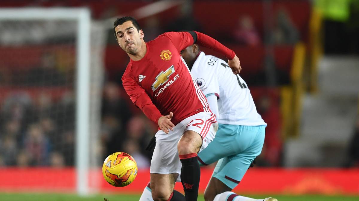 Ex-BVB-Star Henrikh Mkhitaryan hat im United-Mittelfeld immer noch nicht den Sprung zum Stammspieler geschafft. Eine Alternative wie Draxler könnte der Klub womöglich gut gebrauchen