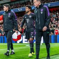 Der FC Bayern verkündet die Diagnose bei Serge Gnabry. Es ist ein bitterer Rückschlag für den 28-Jährigen. 