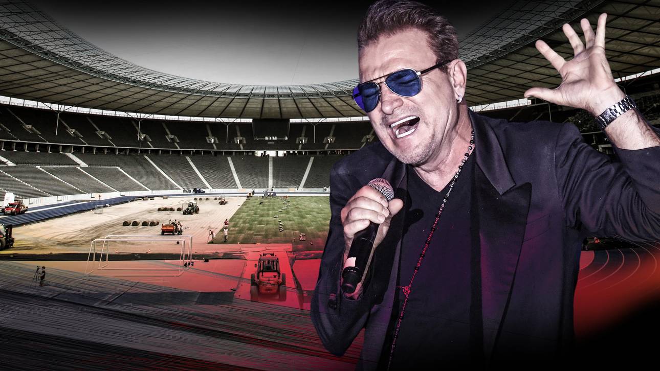 Band U2 zahlt neuen Hertha-Rasen