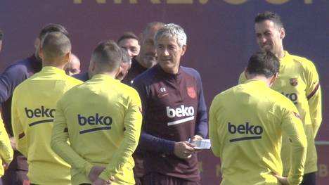 Die Katalanen möchten sich offenbar von Quique Setien trennen und dann Xavi verpflichten. Weil der aber dieses Jahr noch nicht kann, wäre eine Übergangslösung denkbar.