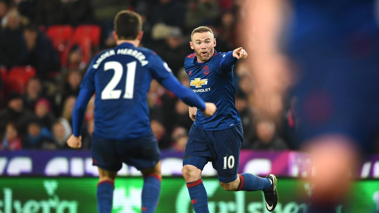 Rooney-Traumtor rettet United
