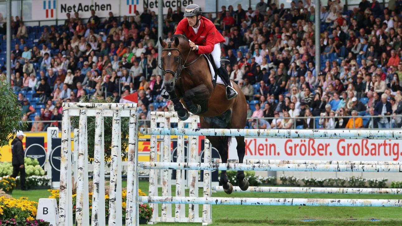 Springen: Deutscher Blitzstart in der Soers – aber Vogel patzt