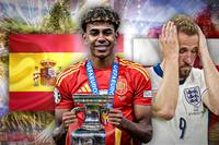 Spanien ist Europameister! Im stimmungsvollen Finale im Berliner Olympiastadion setzte sich „La Furia Roja“ gegen England mit 2:1 durch. Während die Spanier jubeln – herrscht in der Mannschaft von Kane & Co. Enttäuschung über die nächste verpasste Titelchance.